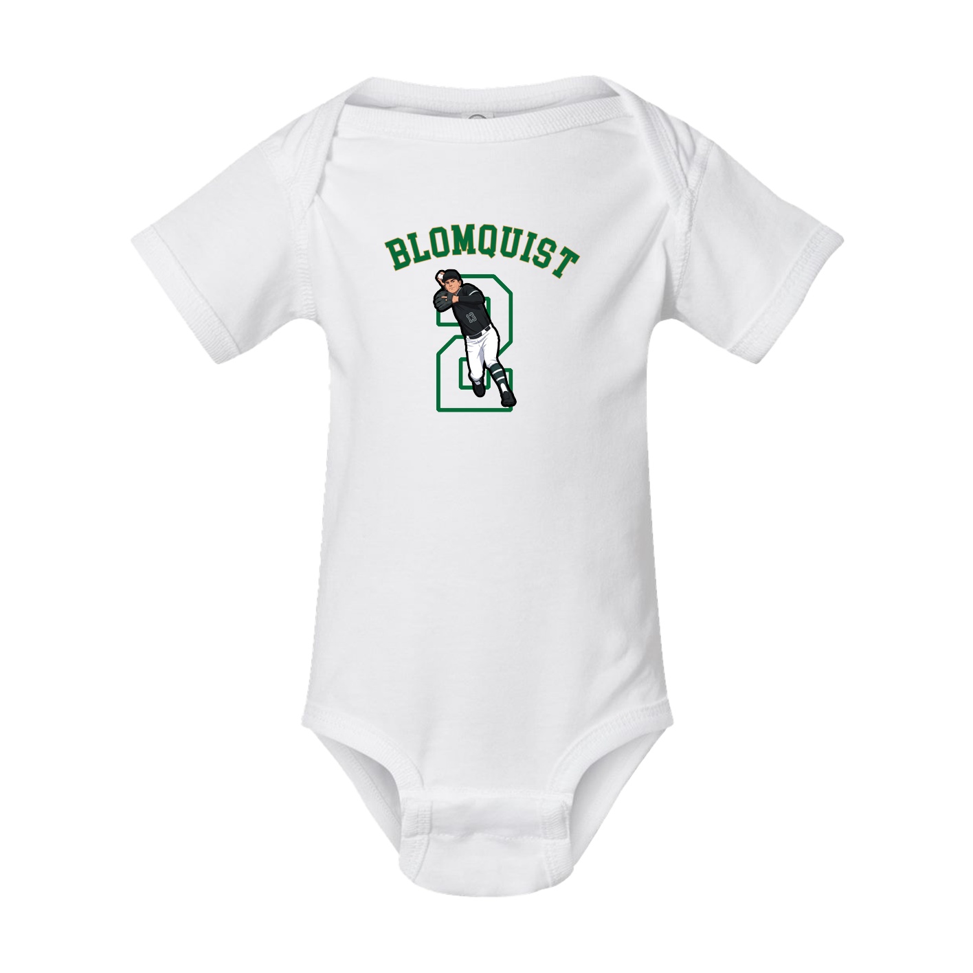 Baby Onesie — Shirsey Arch in White