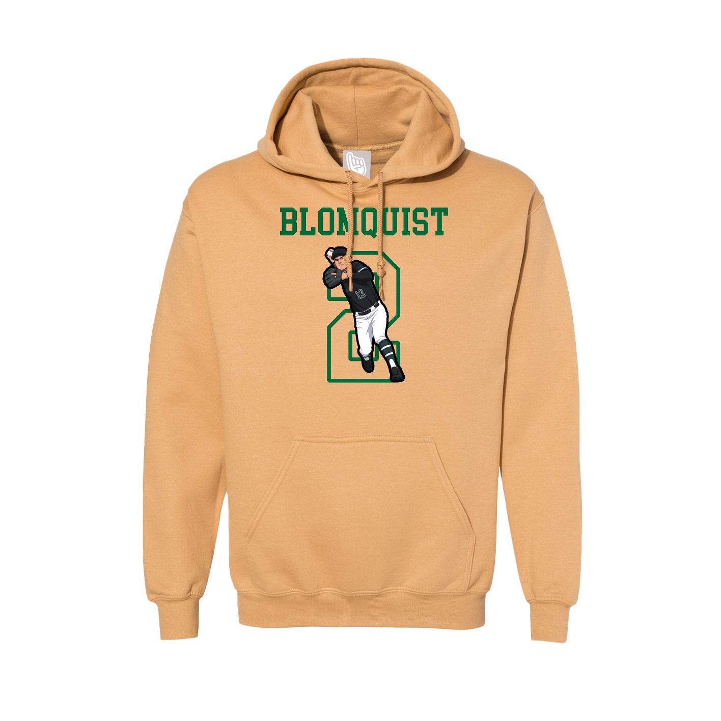Hoodie — Shirsey in Vegas Gold