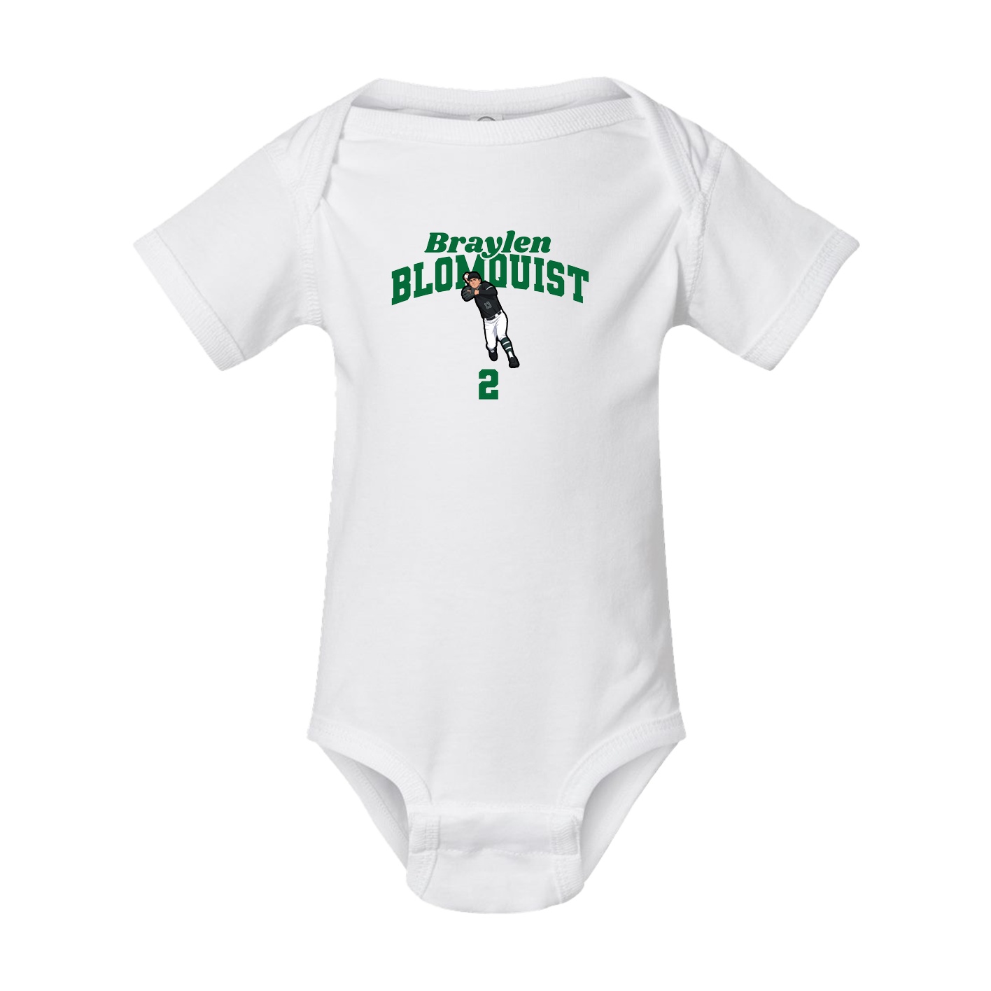 Baby Onesie — Signature Arch in White