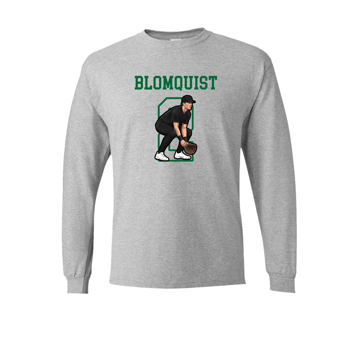 Long Sleeve Tee — Shirsey in Grey