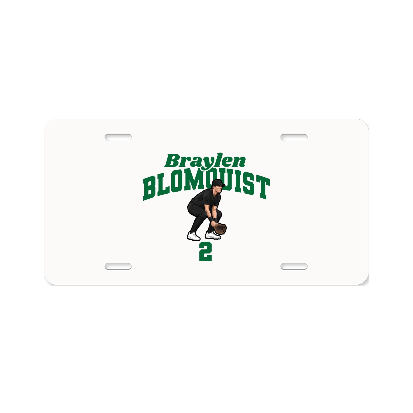 License Plate — Signature Arch in Classic