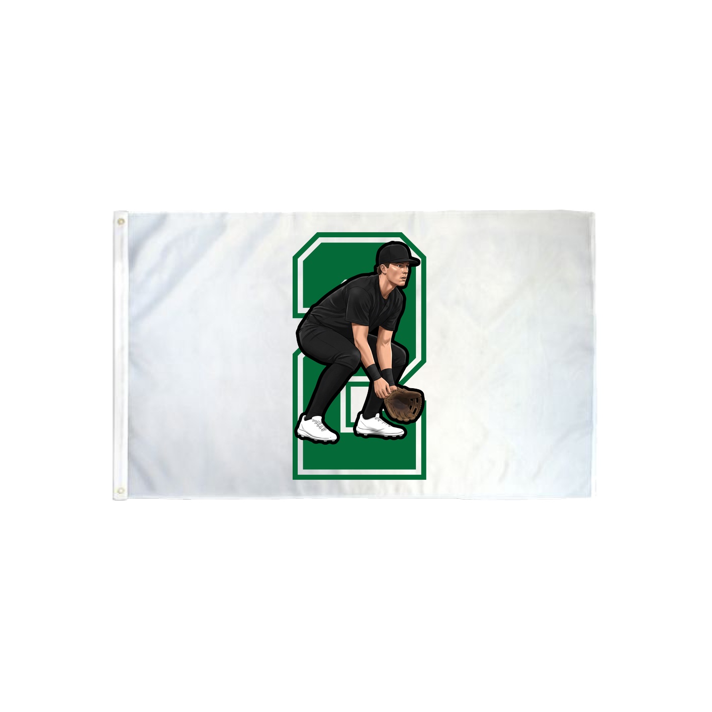 3x5 Flag — Number in Classic