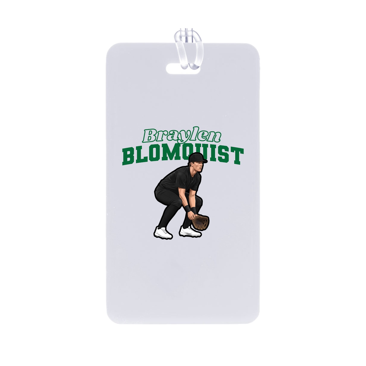 Bag Tag — Name Arch in Classic