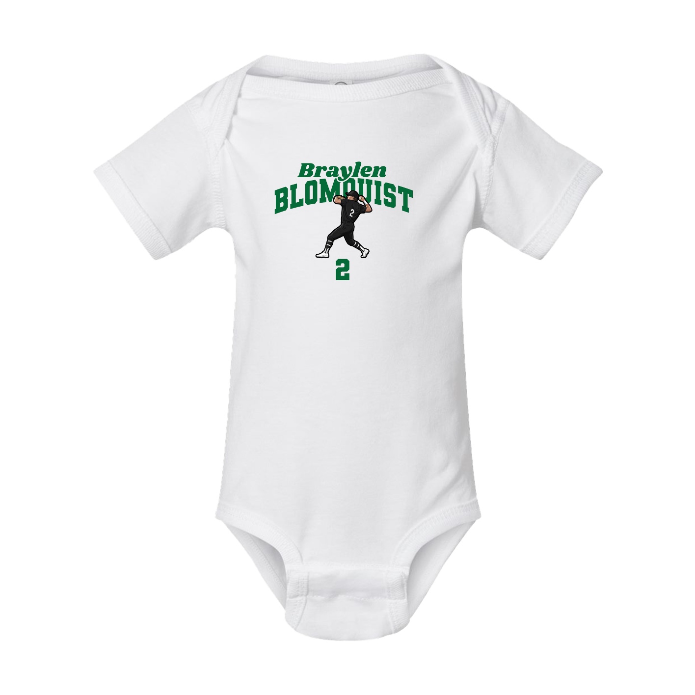 Baby Onesie — Signature Arch in White