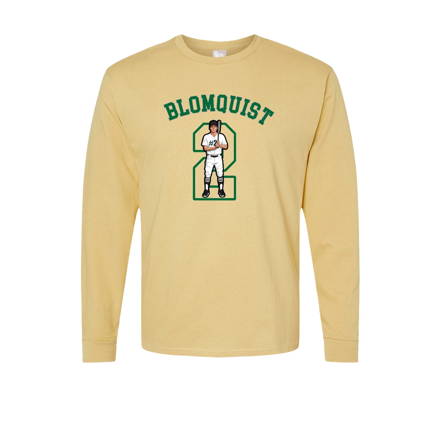 Long Sleeve Tee — Shirsey Arch in Vegas Gold