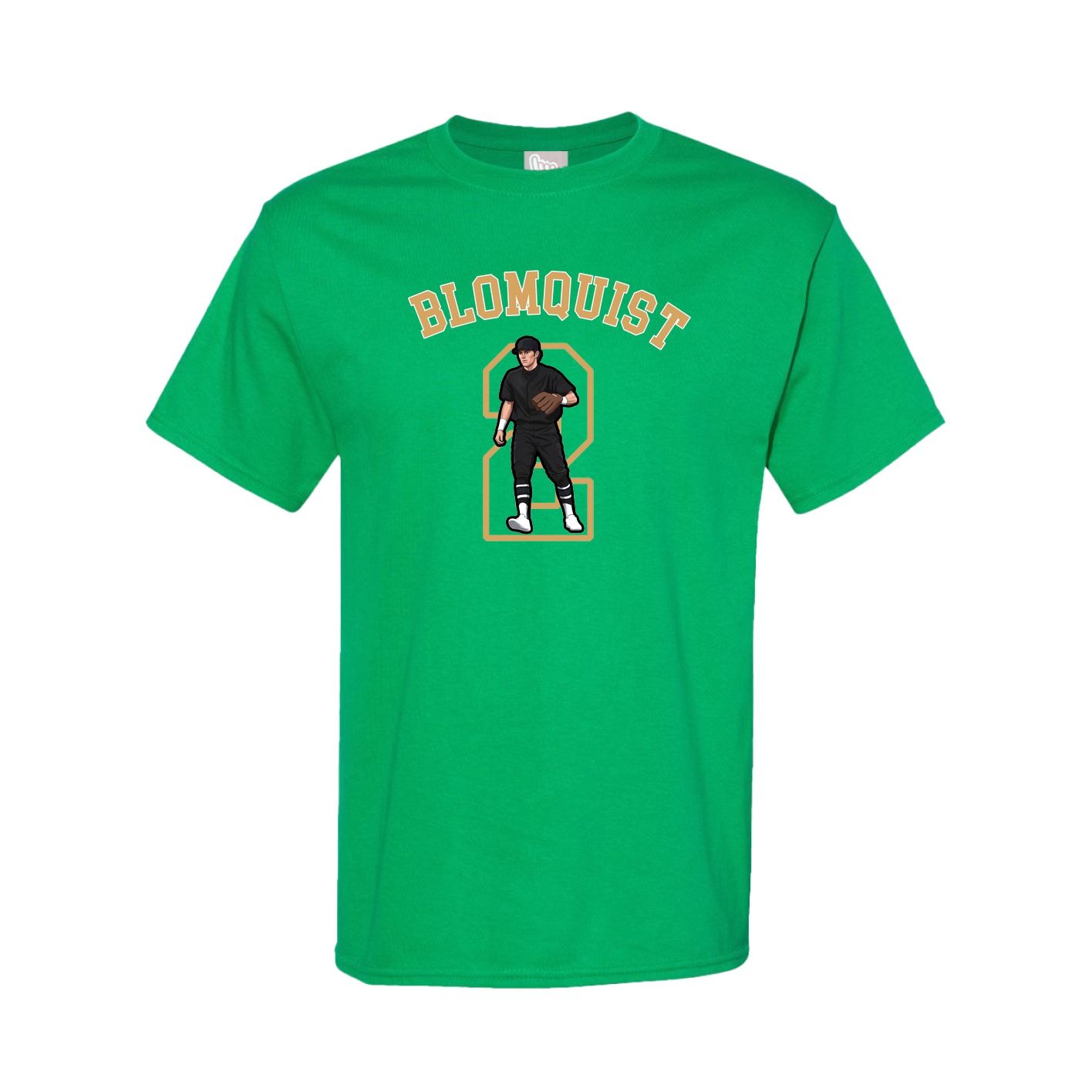 Youth Tee — Shirsey Arch in Green
