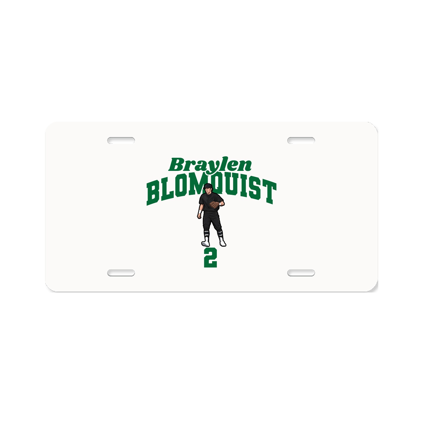 License Plate — Signature Arch in Classic