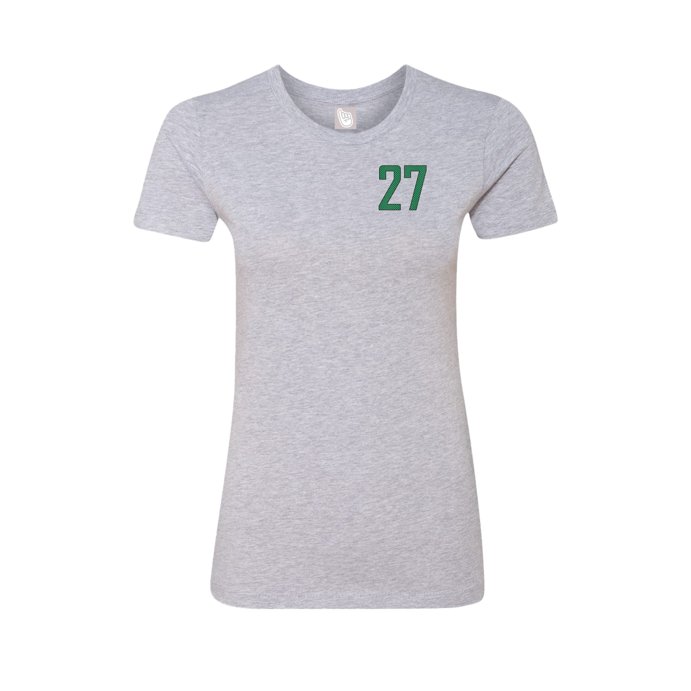 Womens Tee — Front Shirsy in Grey
