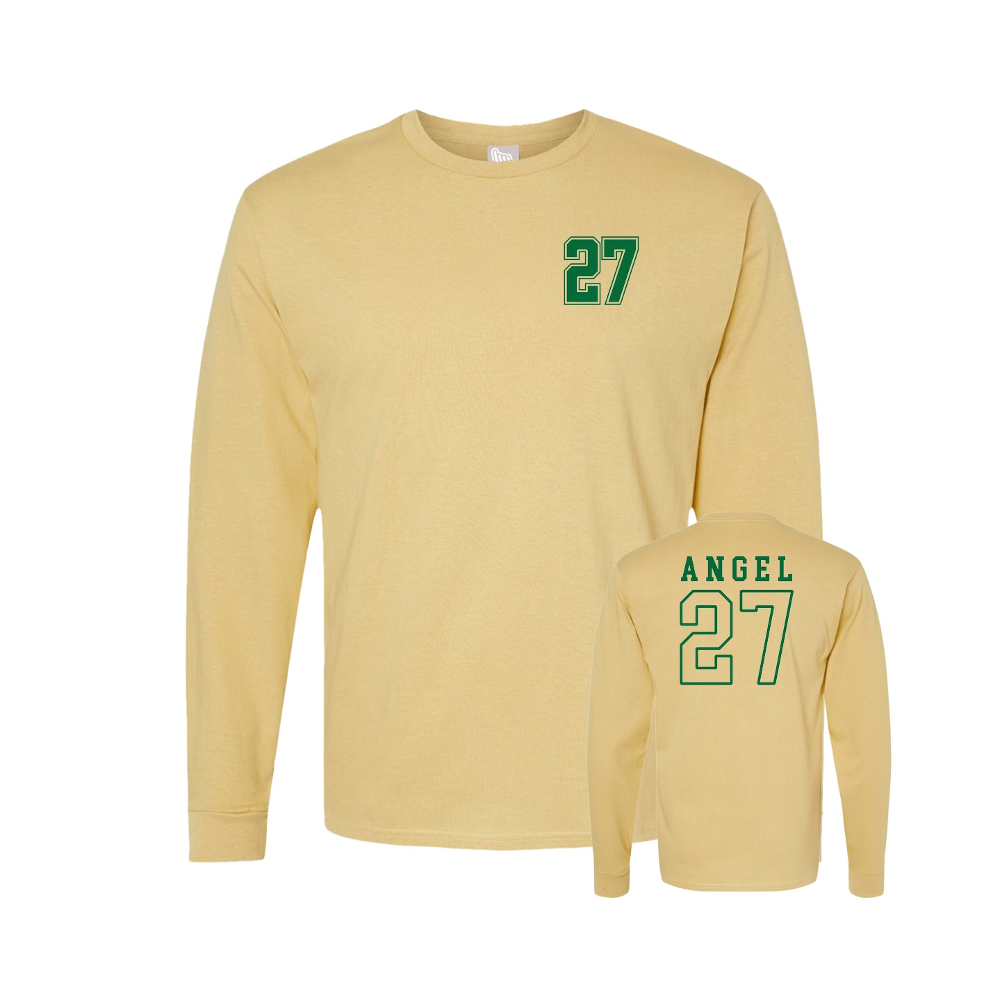 Long Sleeve Tee — Chest Back in Vegas Gold