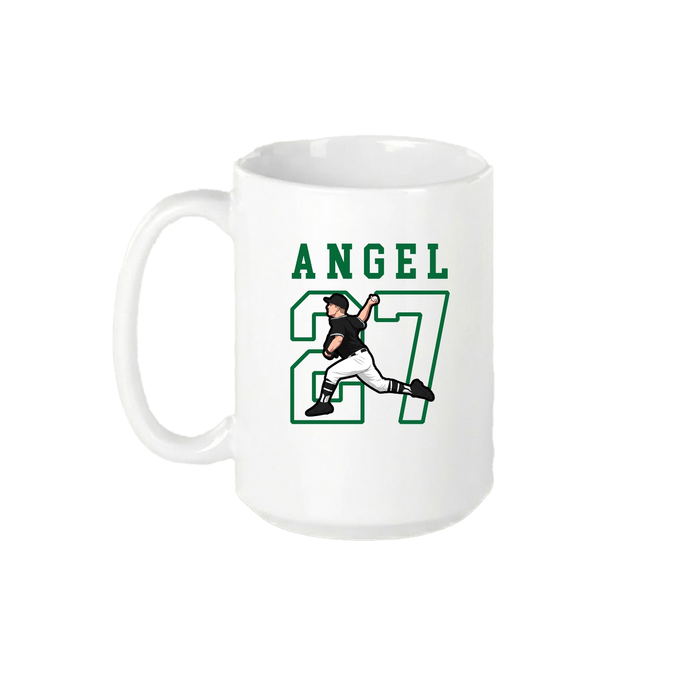 15oz Coffee Mug — Shirsey in White