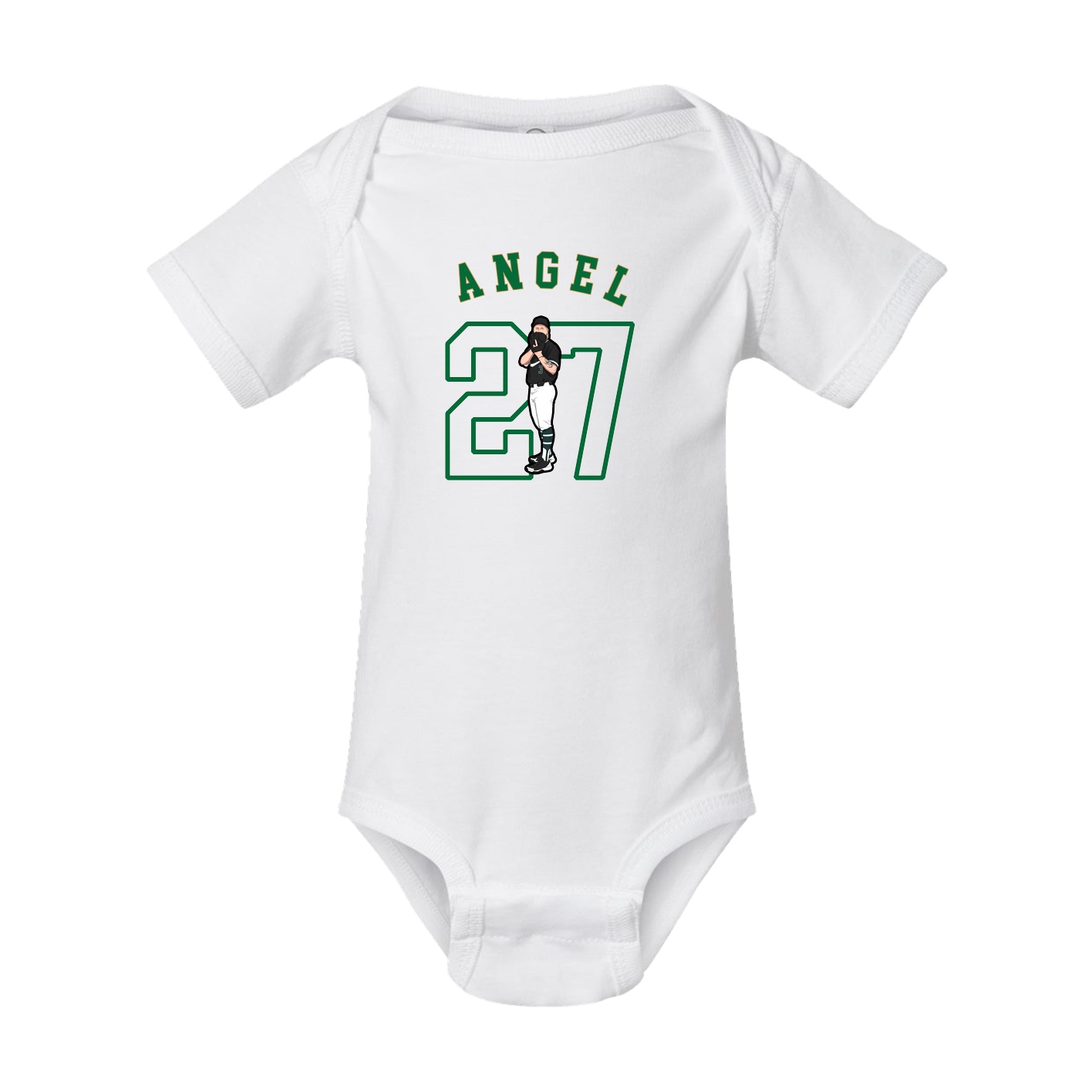 Baby Onesie — Shirsey Arch in White
