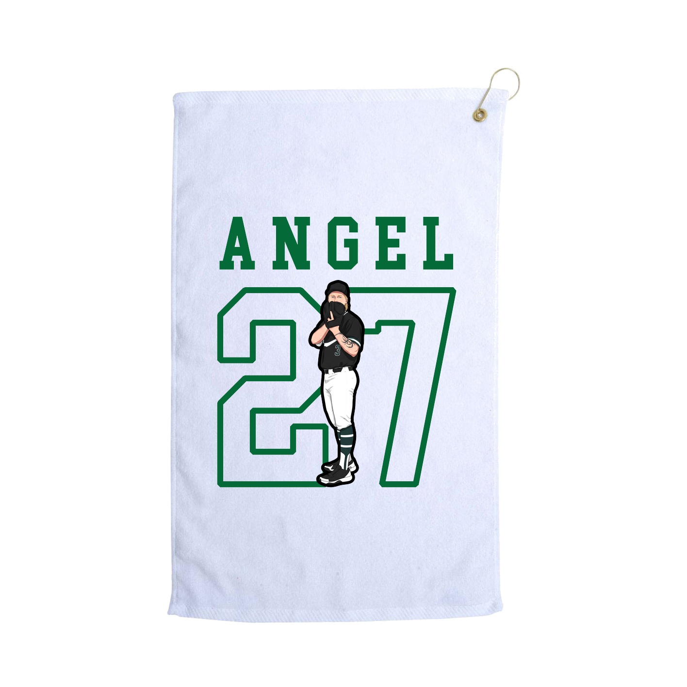 Golf Towel — Shirsey in White