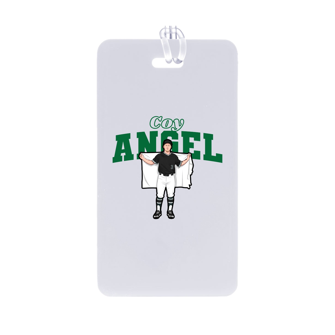 Bag Tag — Name Arch in Classic