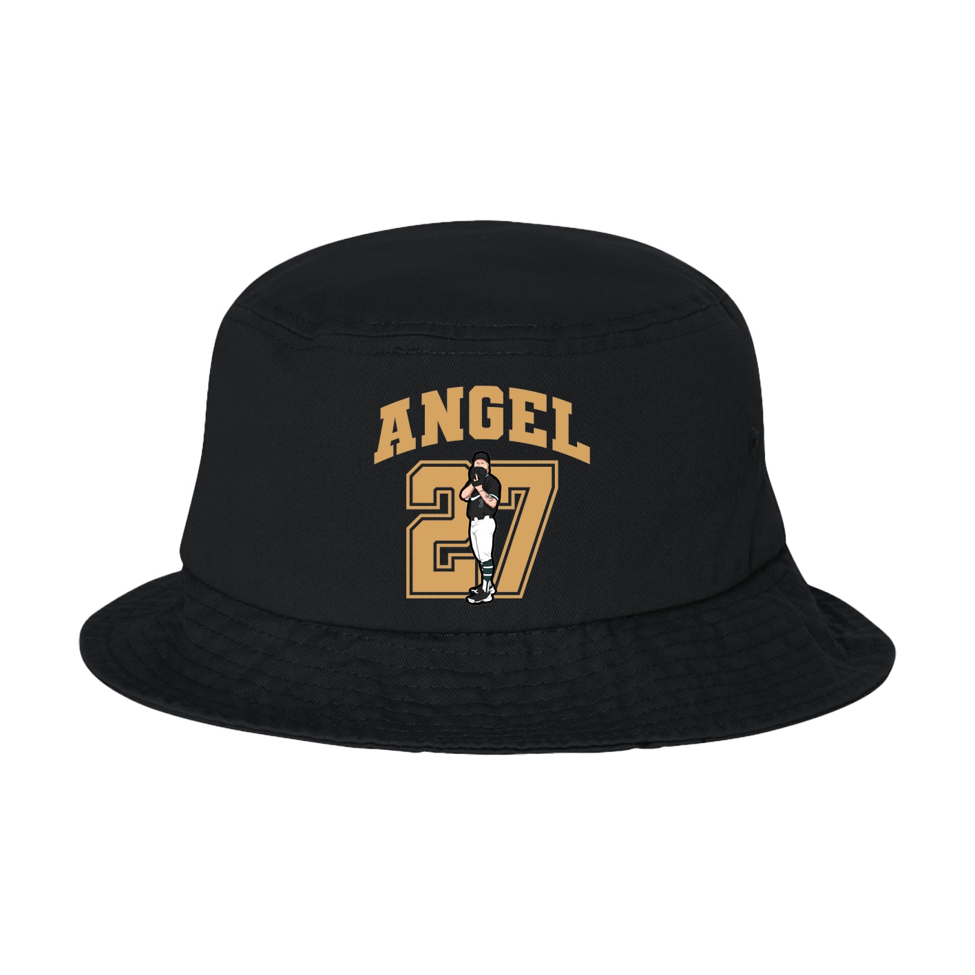 Bucket Cap — Number in Black