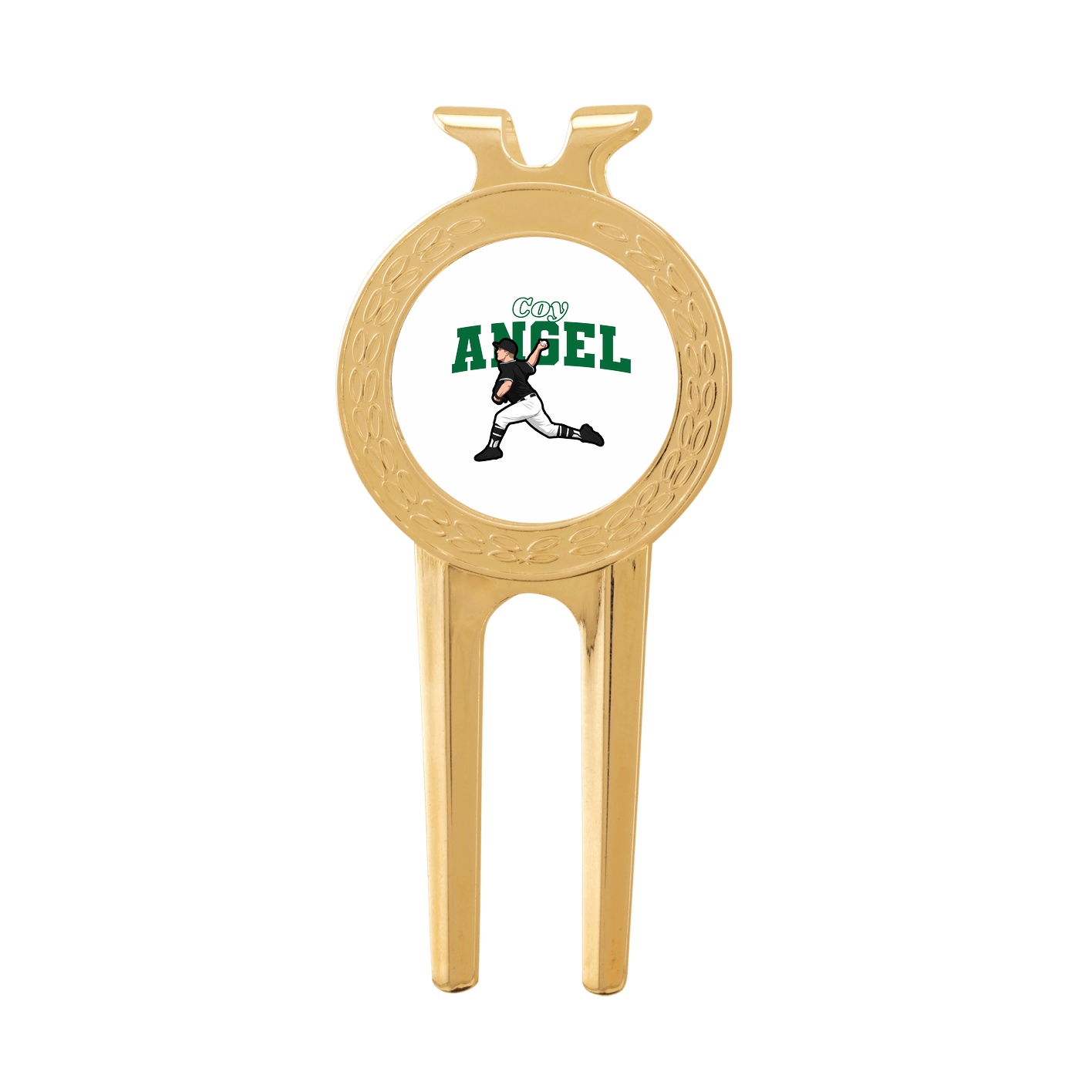 Divot Tool with Ball Marker — Name Arch in Classic