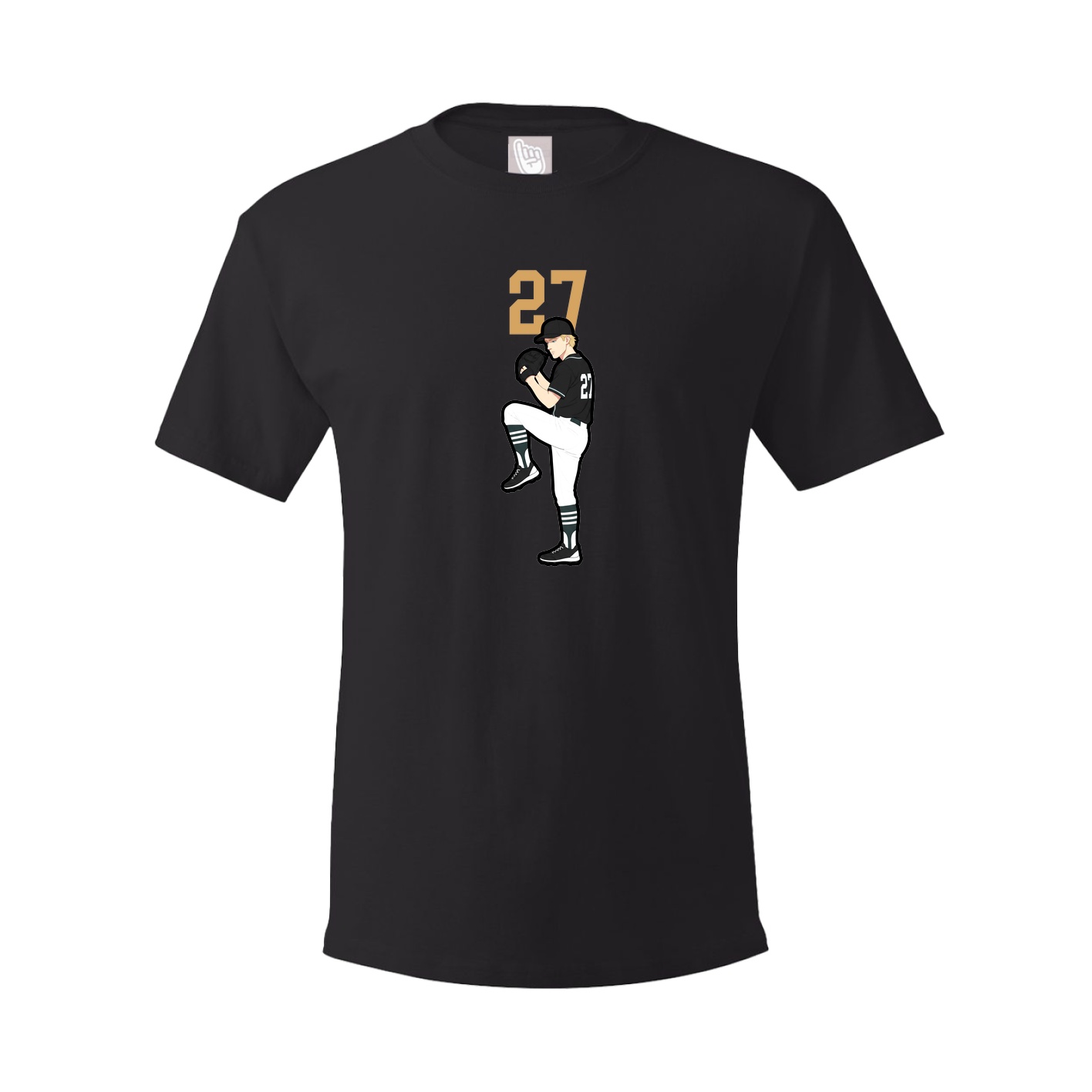 Tee — Number Top in Black