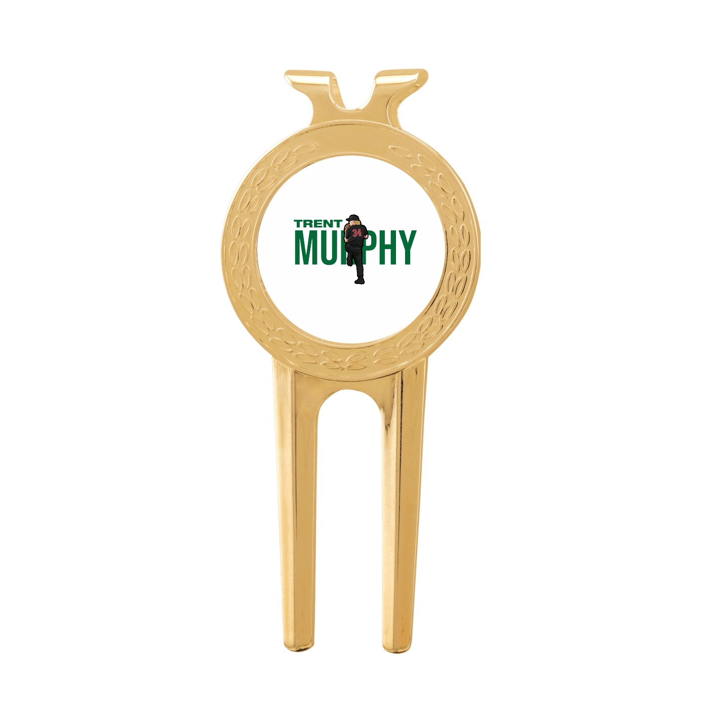 Divot Tool with Ball Marker — Player Name in Classic