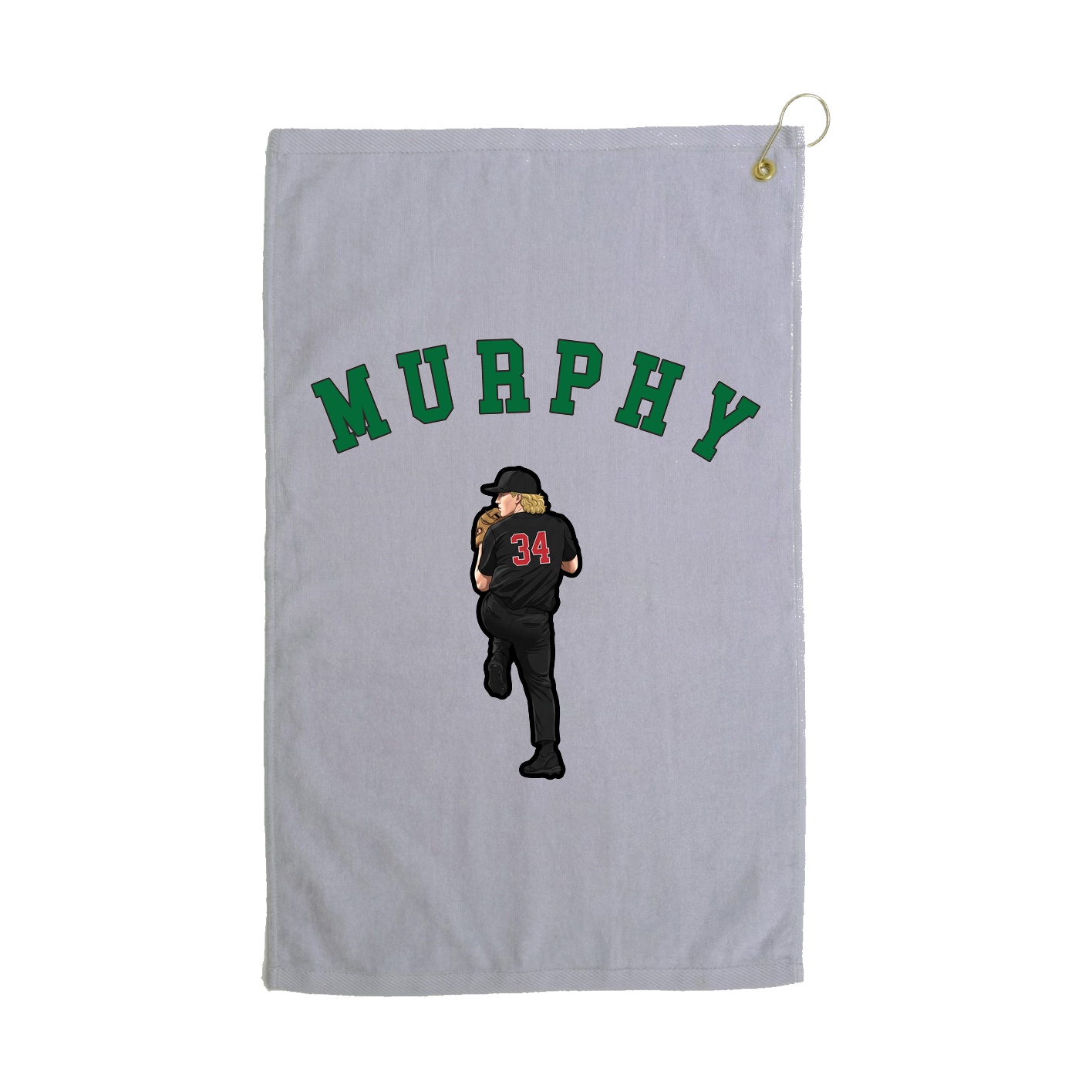 Golf Towel — Shirsey Arch in Grey