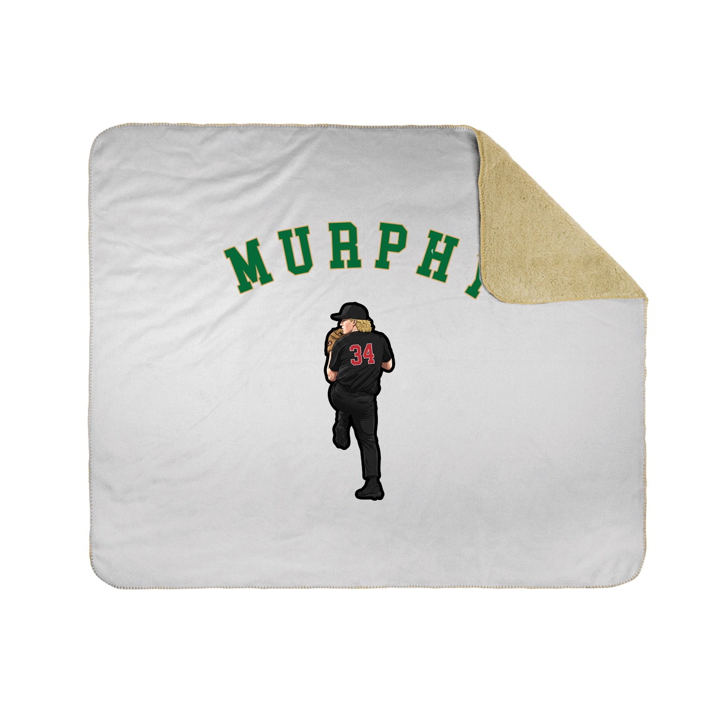 Throw Blanket — Shirsey Arch in White