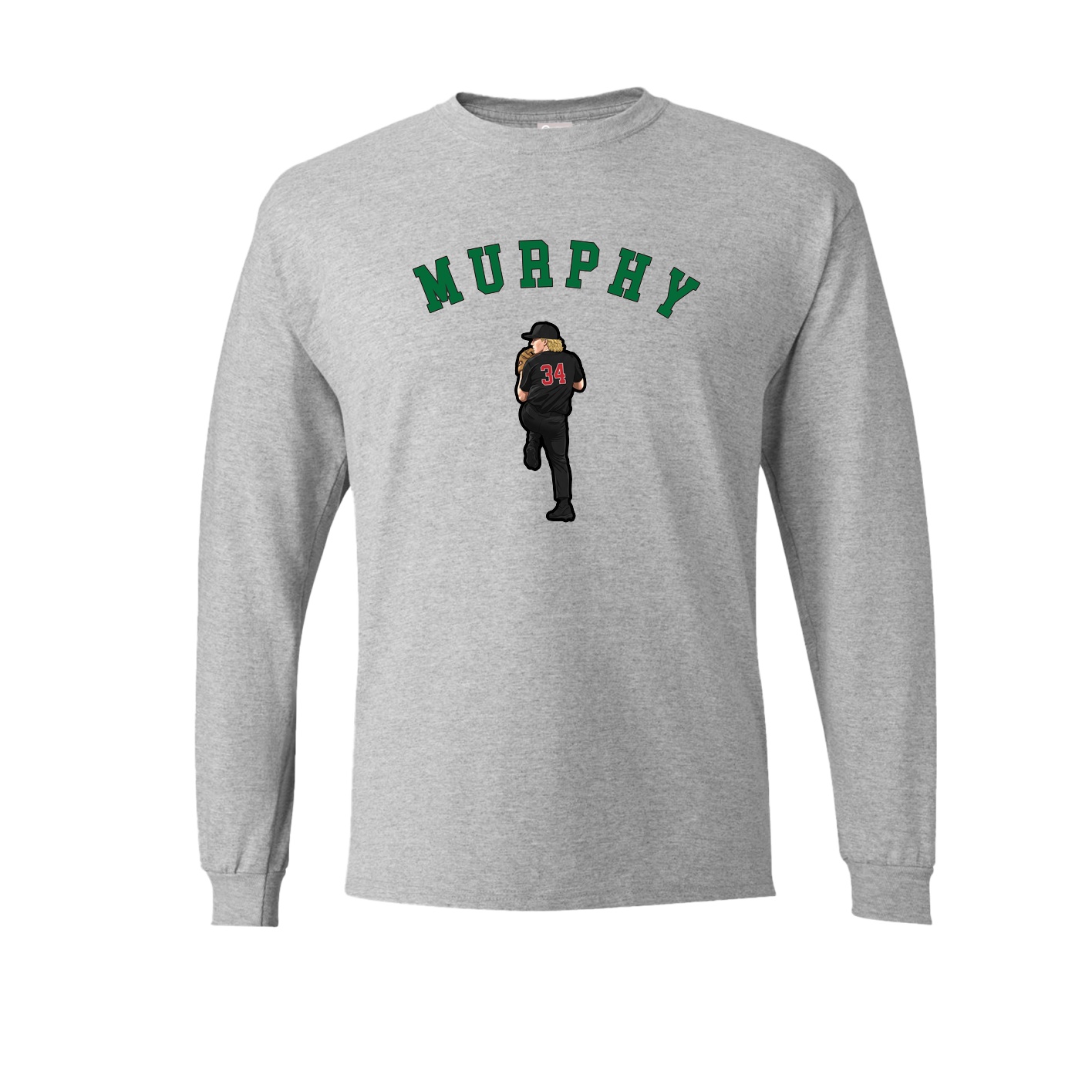 Long Sleeve Tee — Shirsey Arch in Grey