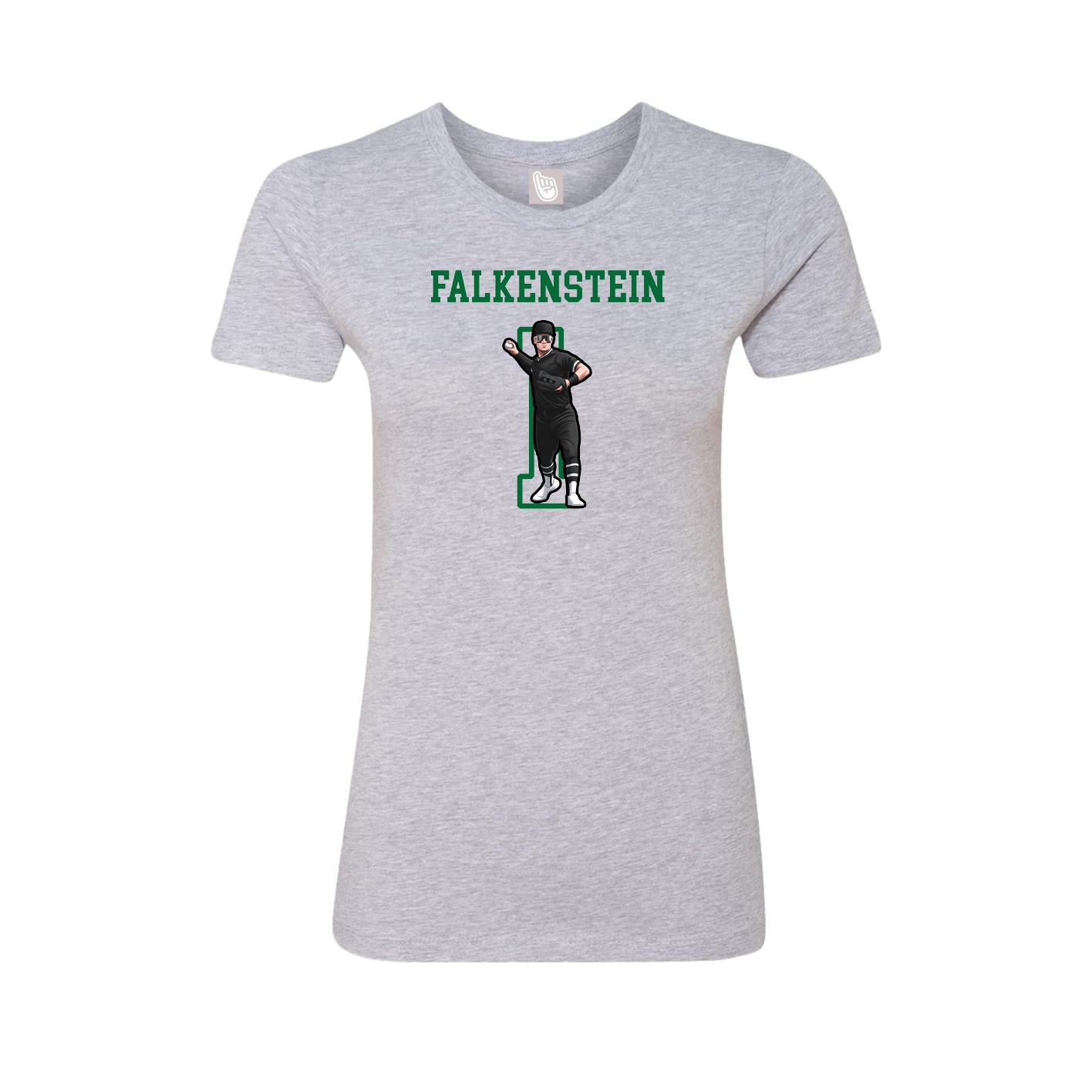 Fitted Women's Tee — Shirsey in Grey