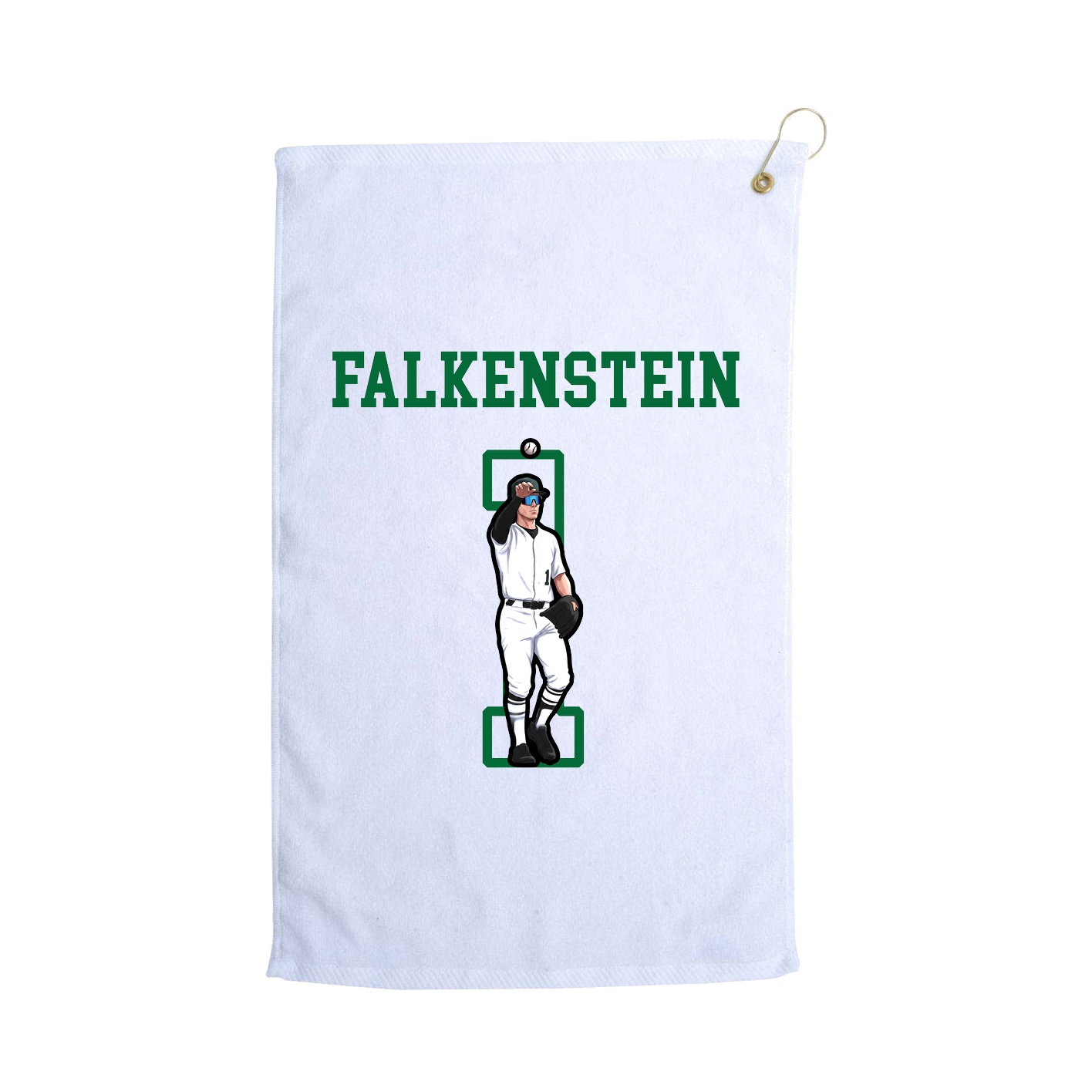 Golf Towel — Shirsey in White