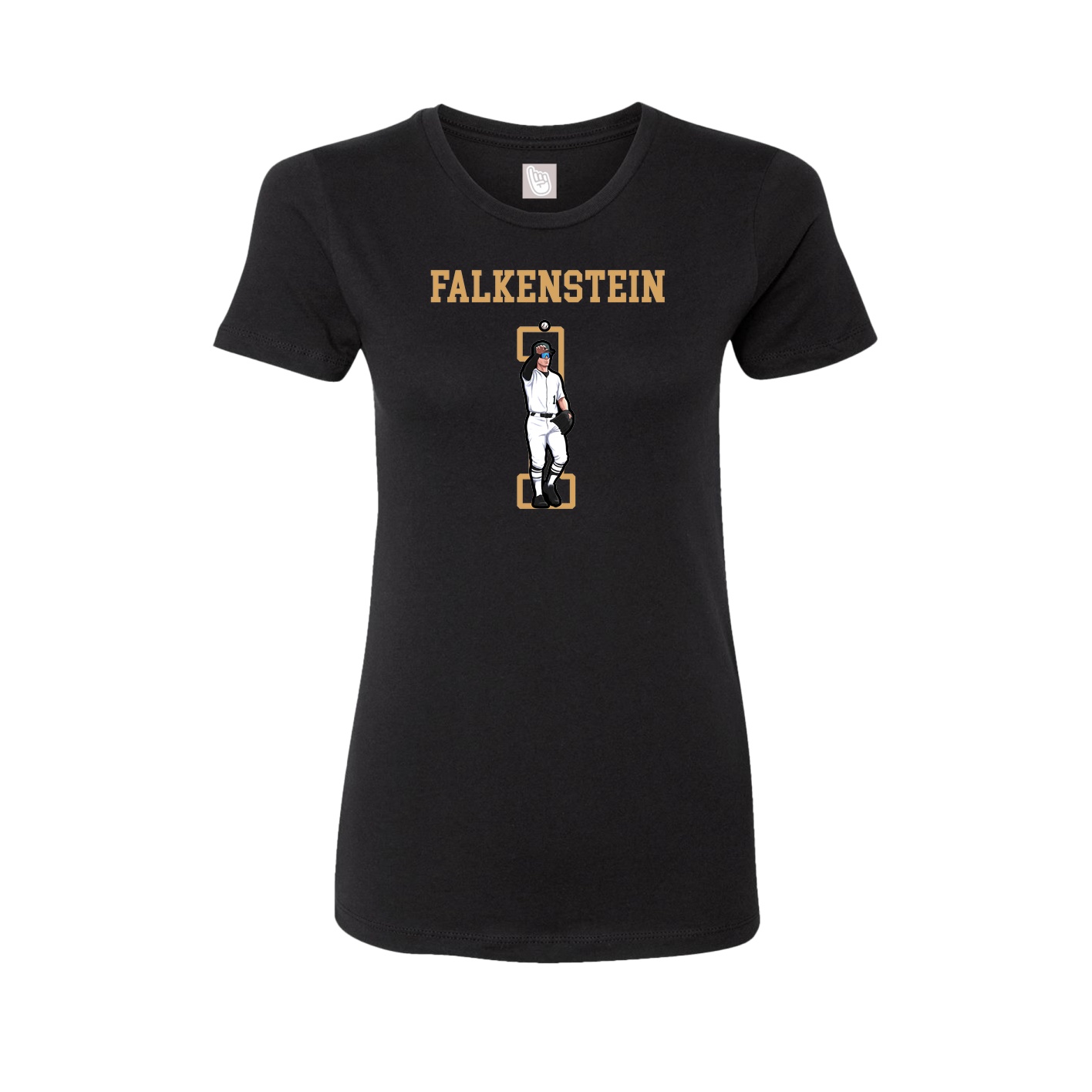 Fitted Women's Tee — Shirsey in Black