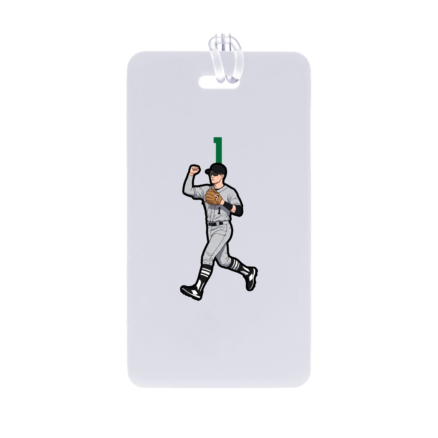 Bag Tag — Number Top in Classic