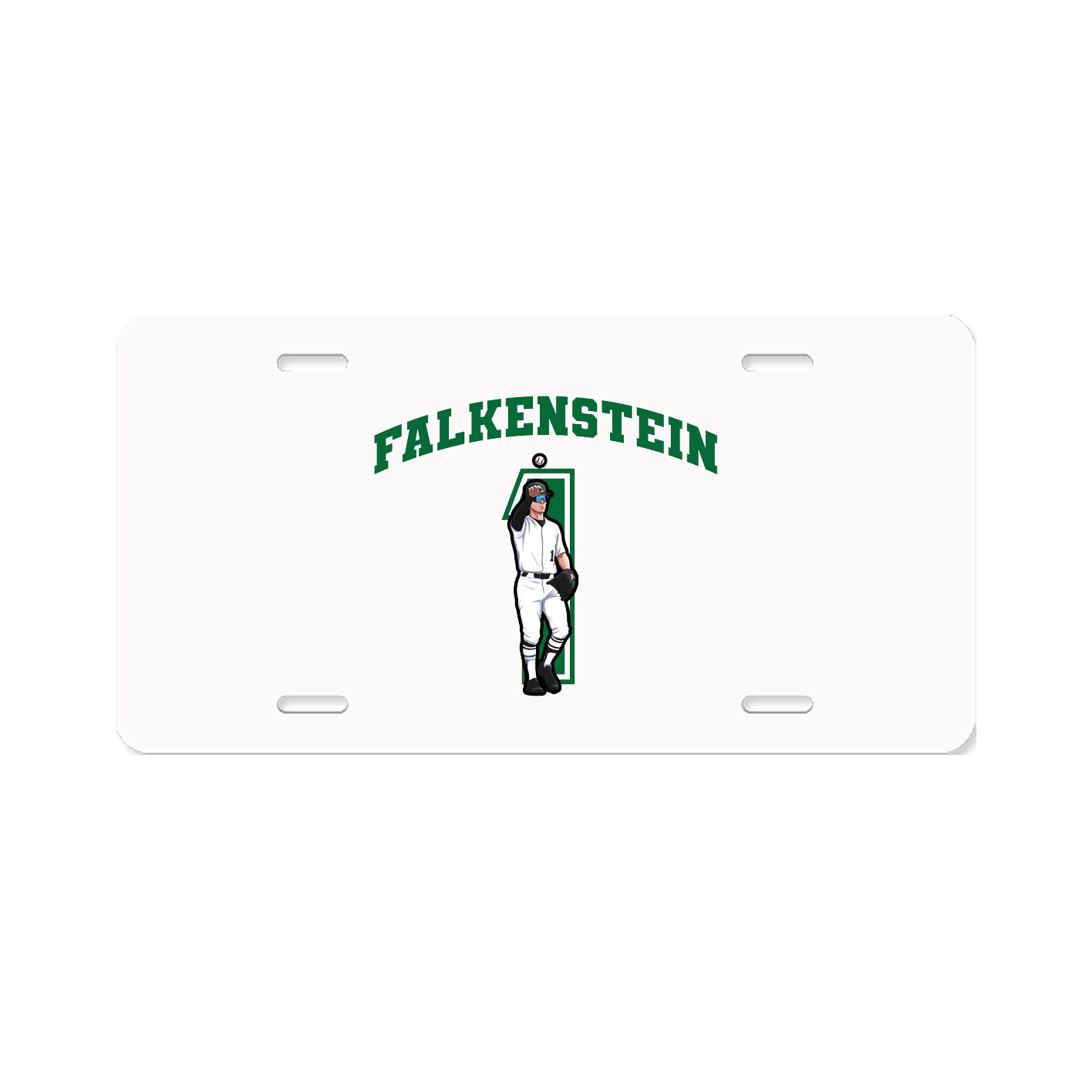License Plate — Number in Classic