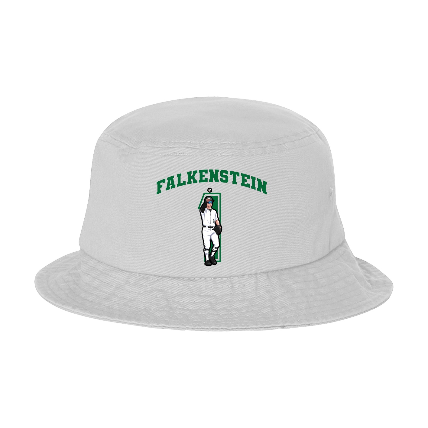 Bucket Cap — Number in White
