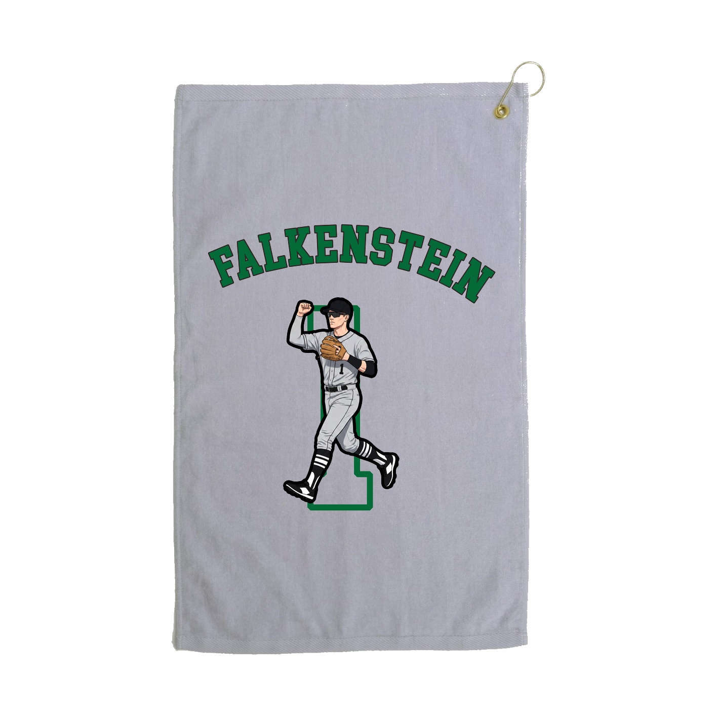 Golf Towel — Shirsey Arch in Grey