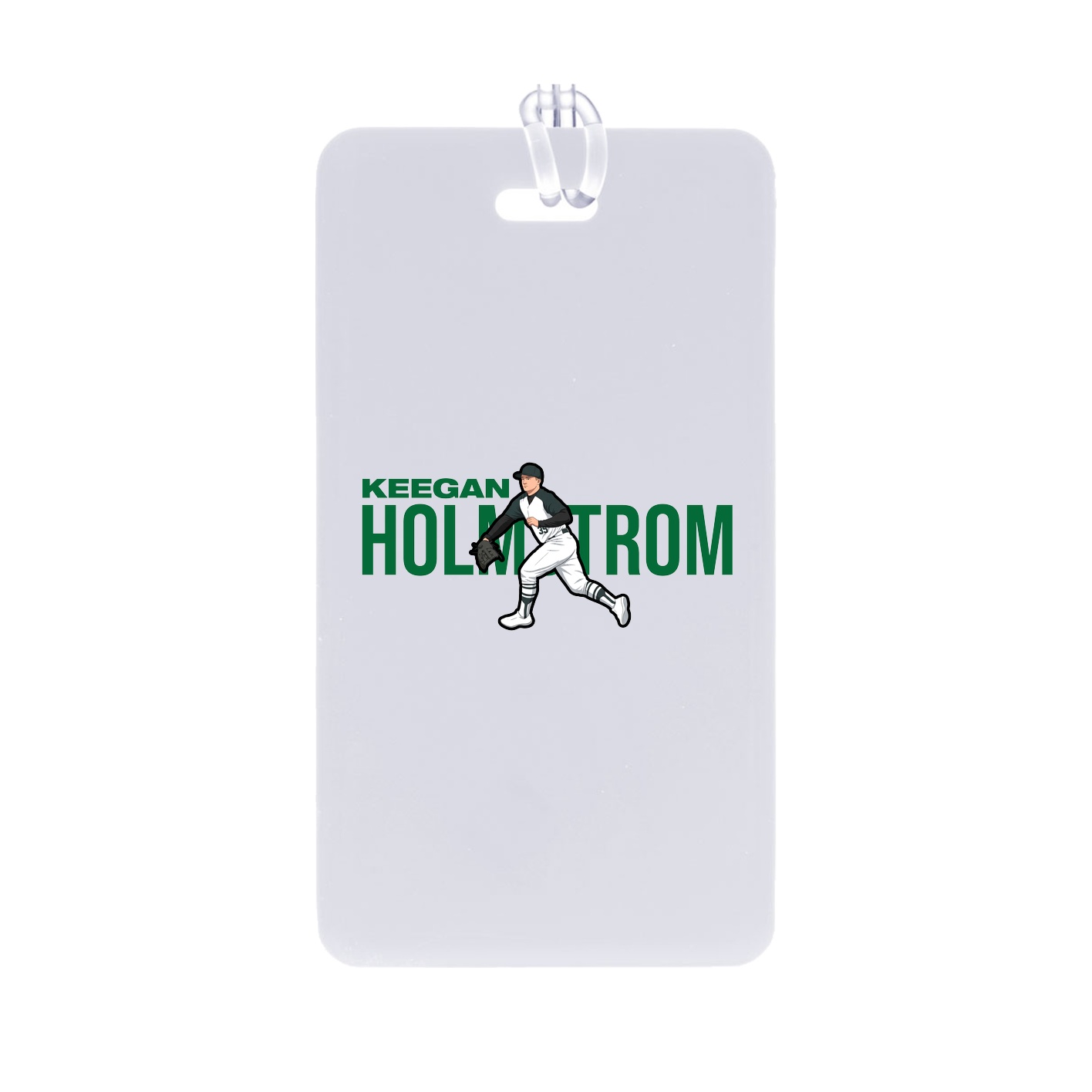Bag Tag — Player Name in Classic
