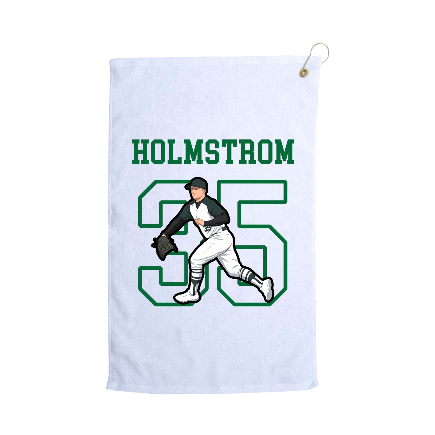 Golf Towel — Shirsey in White