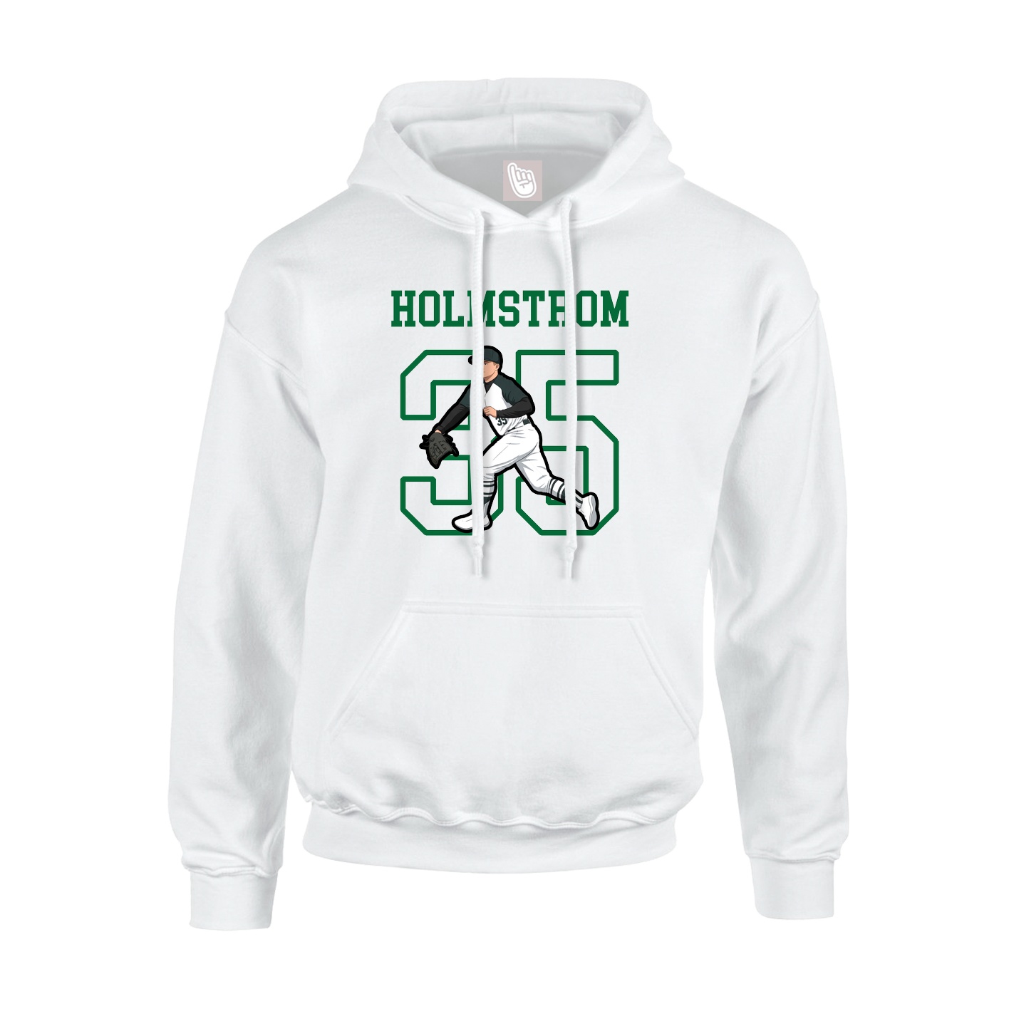Youth Hoodie — Shirsey in White