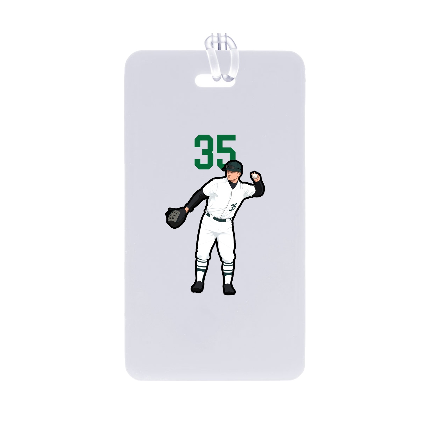 Bag Tag — Number Top in Classic