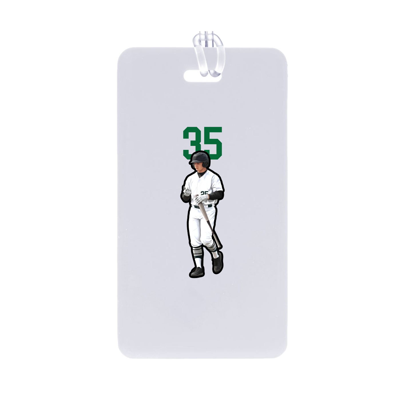 Bag Tag — Number Top in Classic