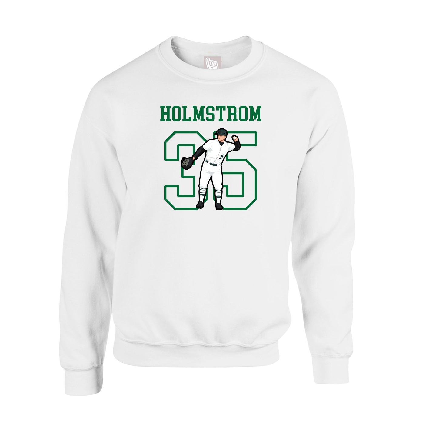 Fleece Crew — Shirsey in White