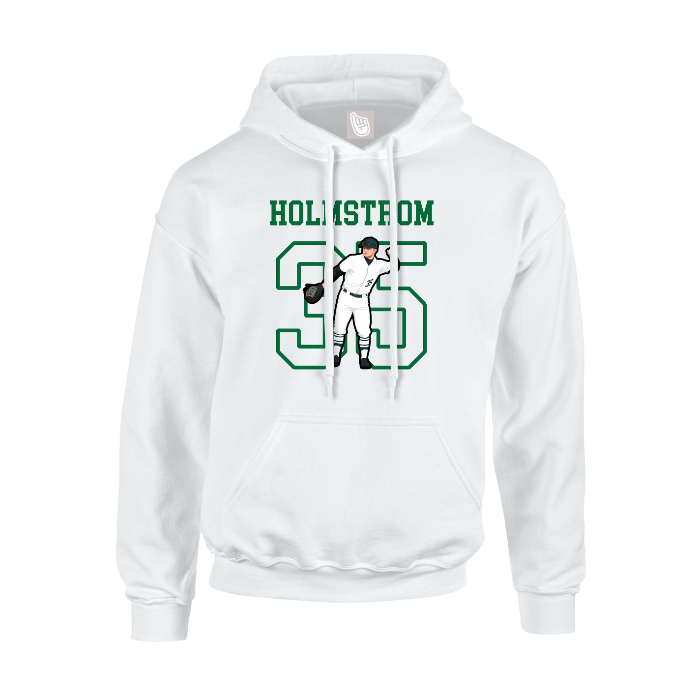 Youth Hoodie — Shirsey in White
