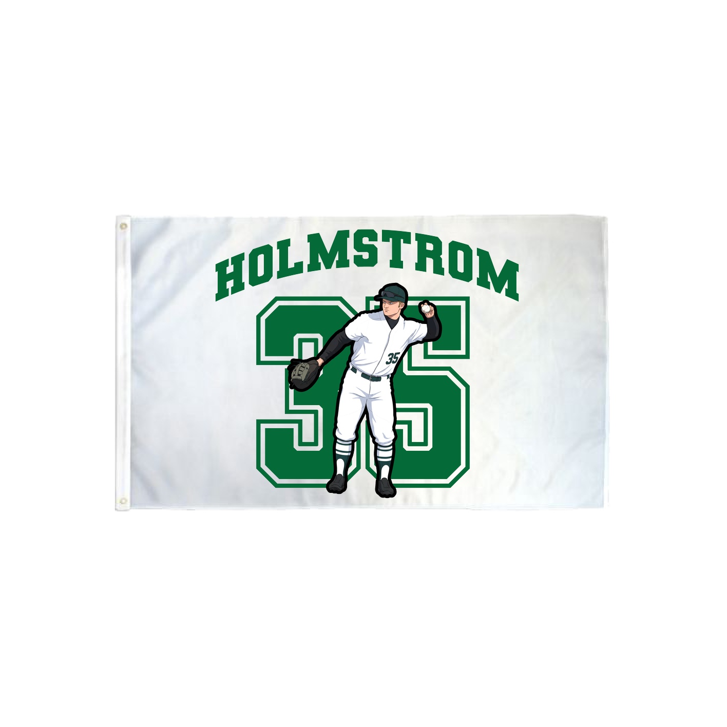 3x5 Flag — Number in Classic