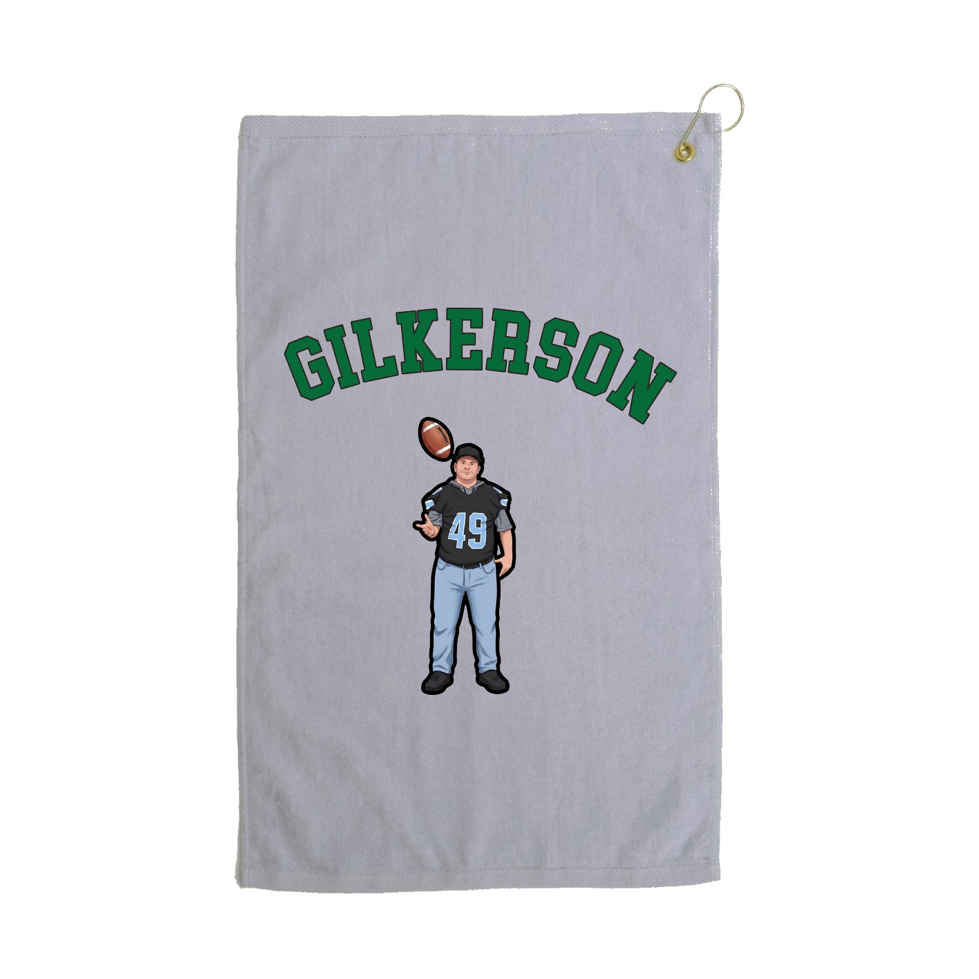 Golf Towel — Shirsey Arch in Grey