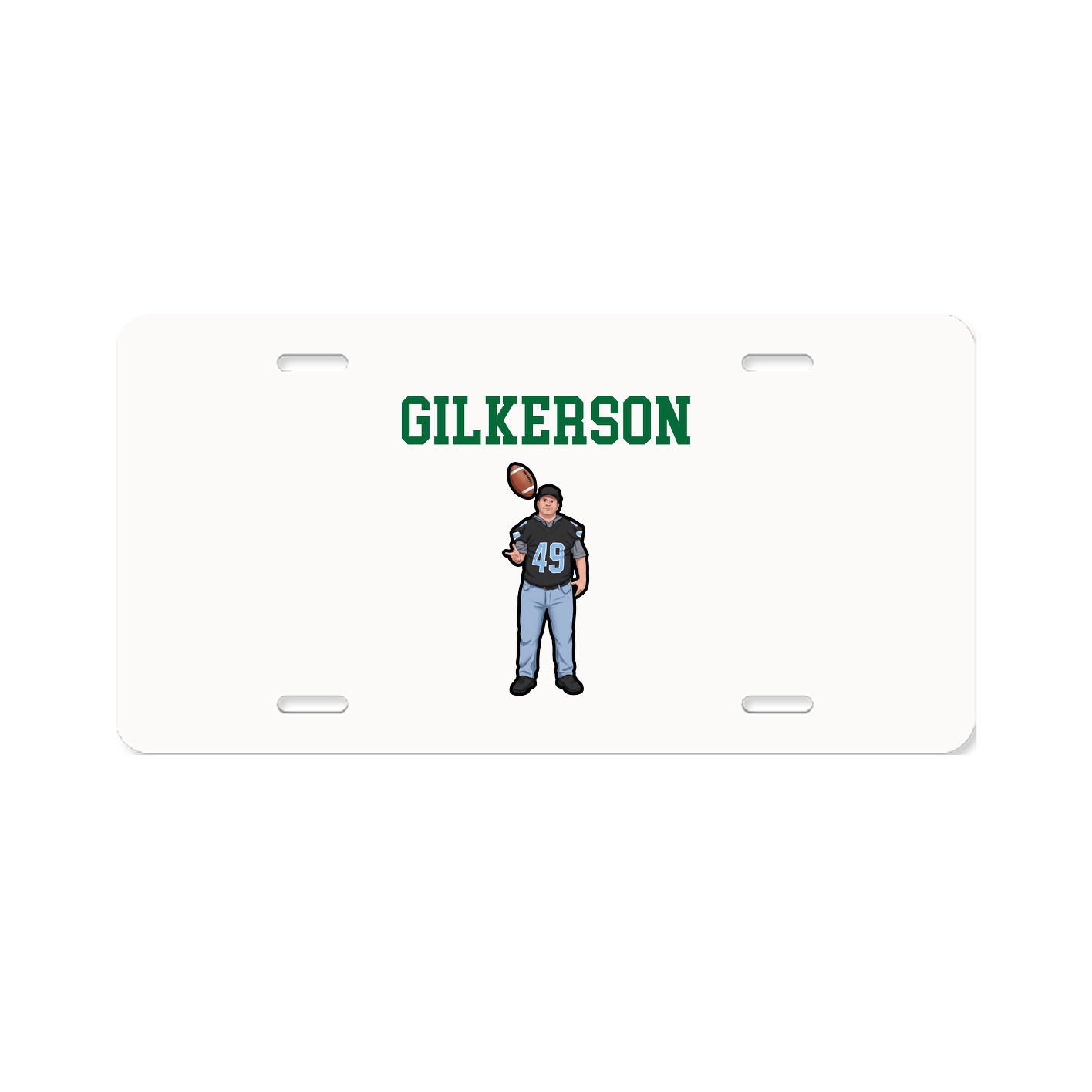 License Plate — Shirsey in Classic