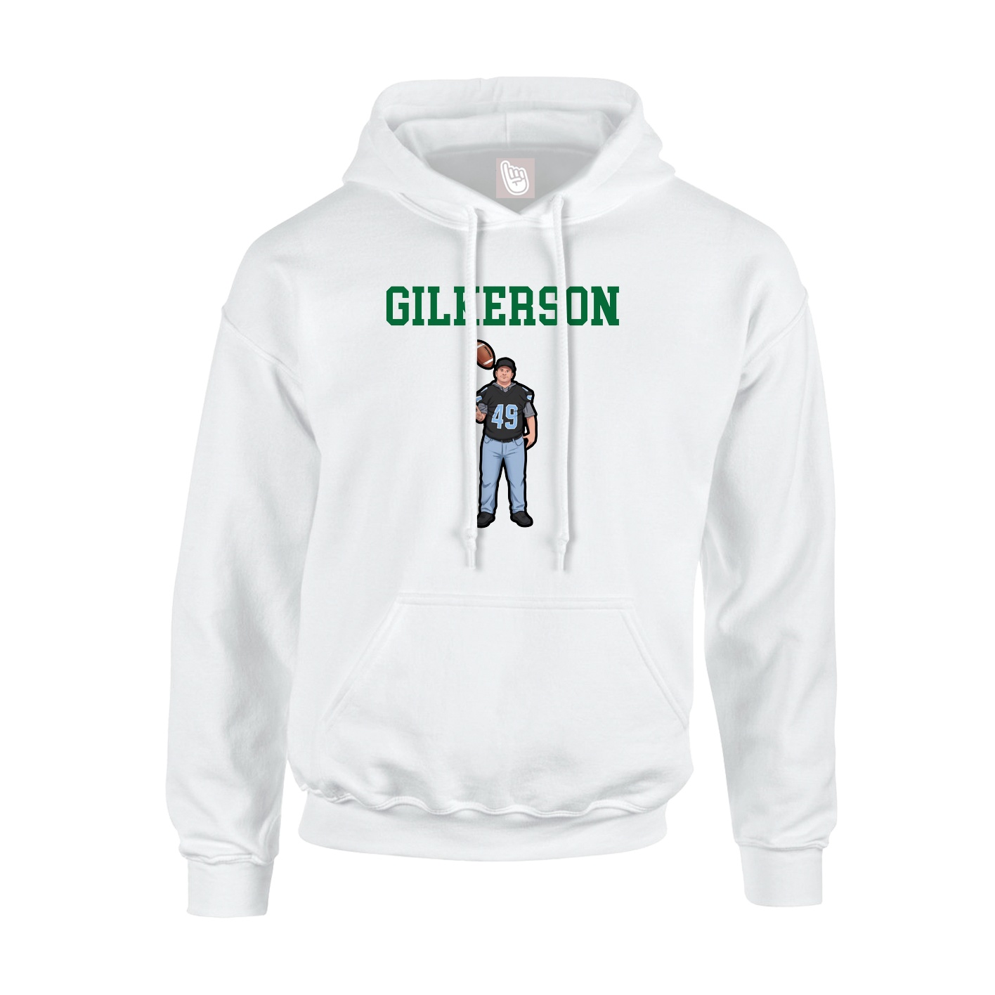 Youth Hoodie — Shirsey in White
