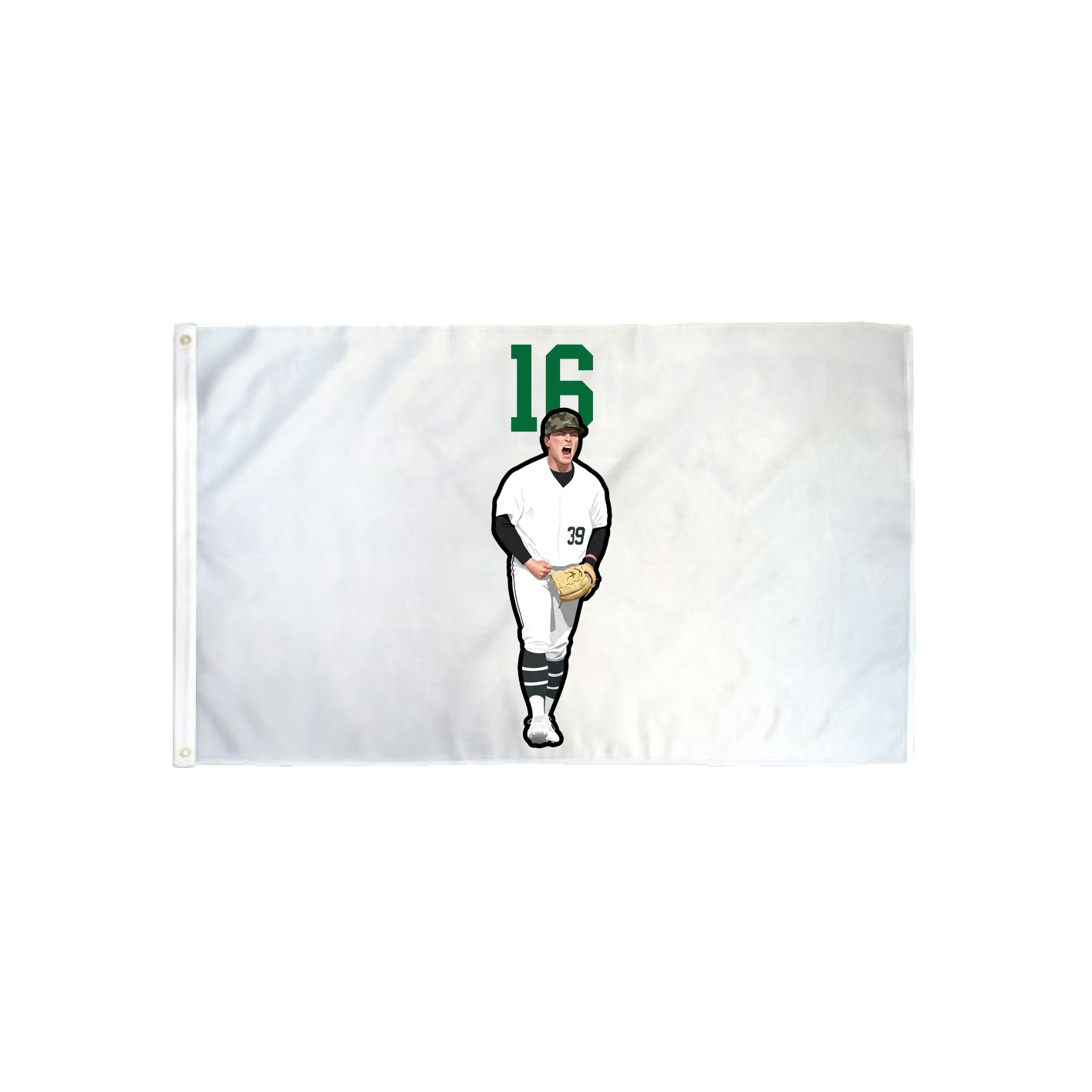 3x5 Flag — Number Top in Classic
