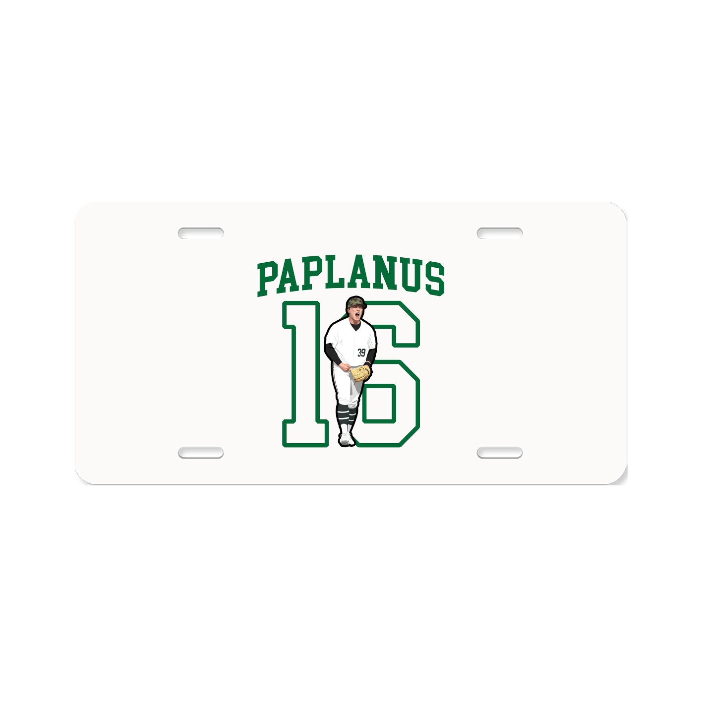 Aluminum License Plate