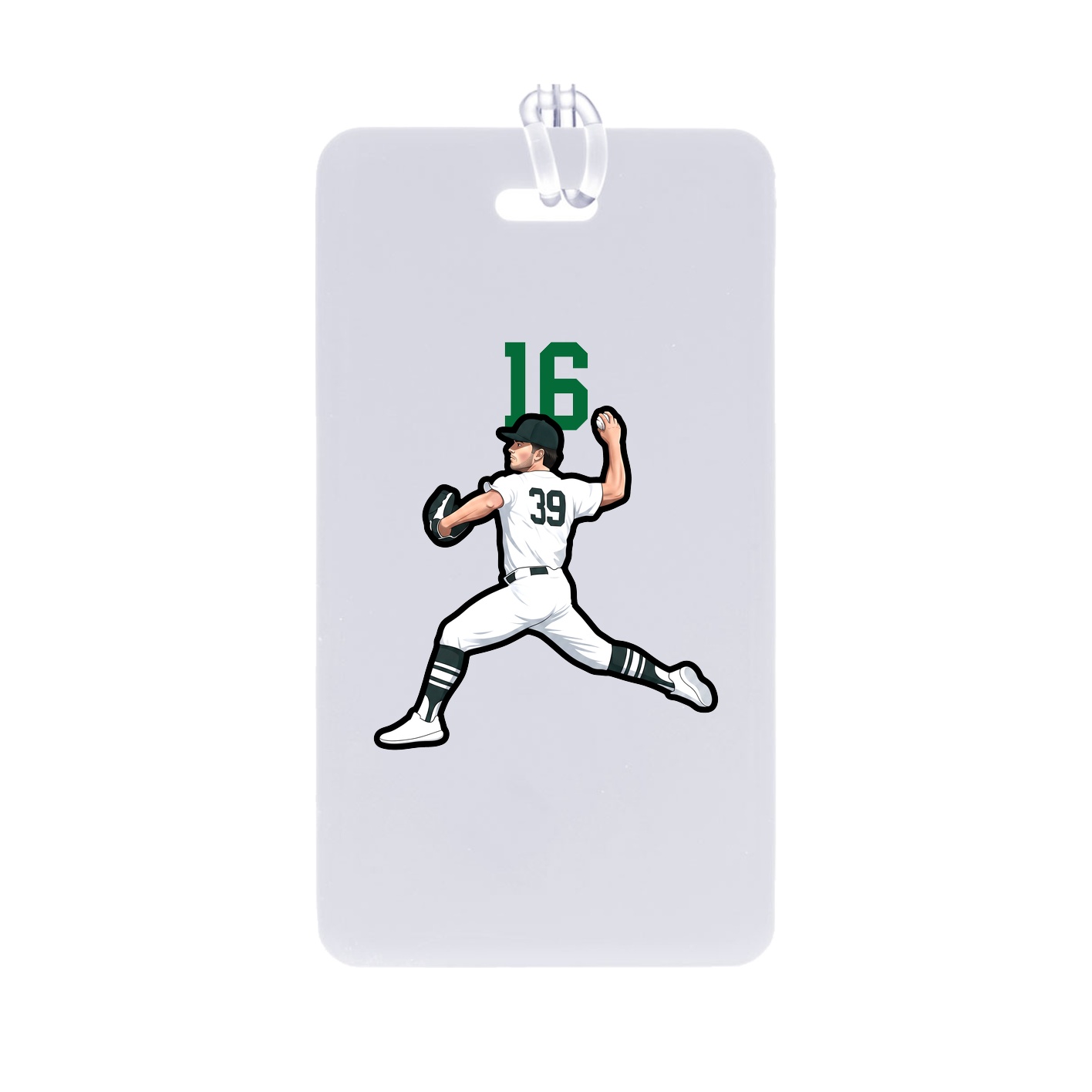 Bag Tag — Number Top in Classic
