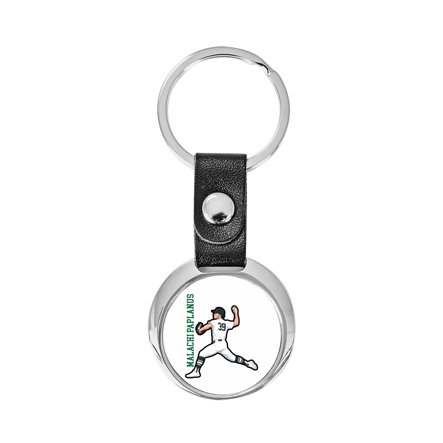 Key Chain — Name Vertical in Classic