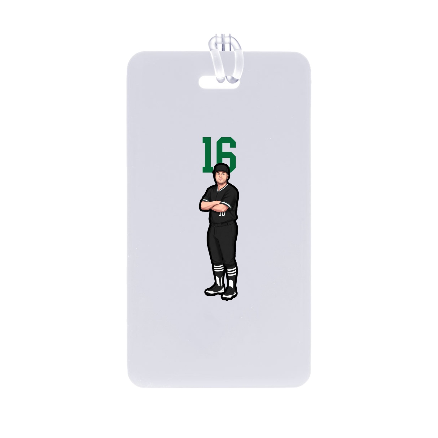 Bag Tag — Number Top in Classic
