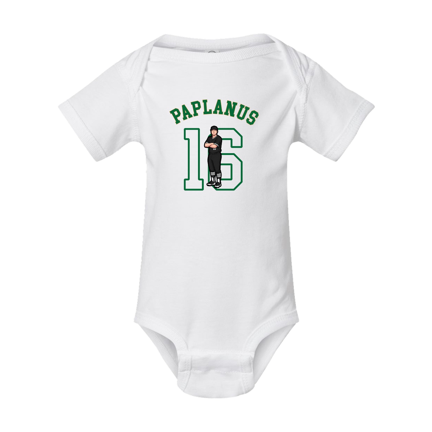 Baby Onesie — Shirsey Arch in White