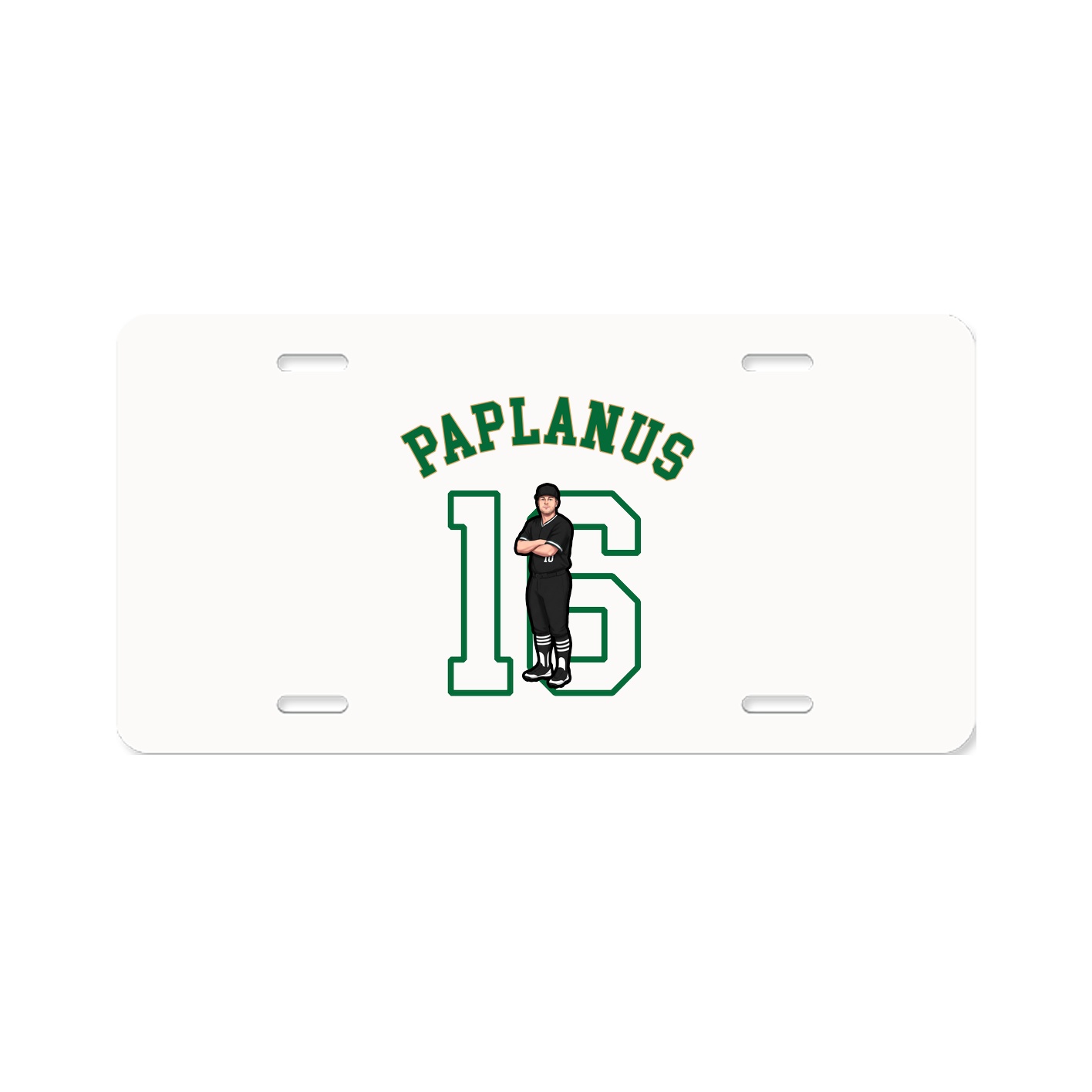 License Plate — Shirsey Arch in Classic