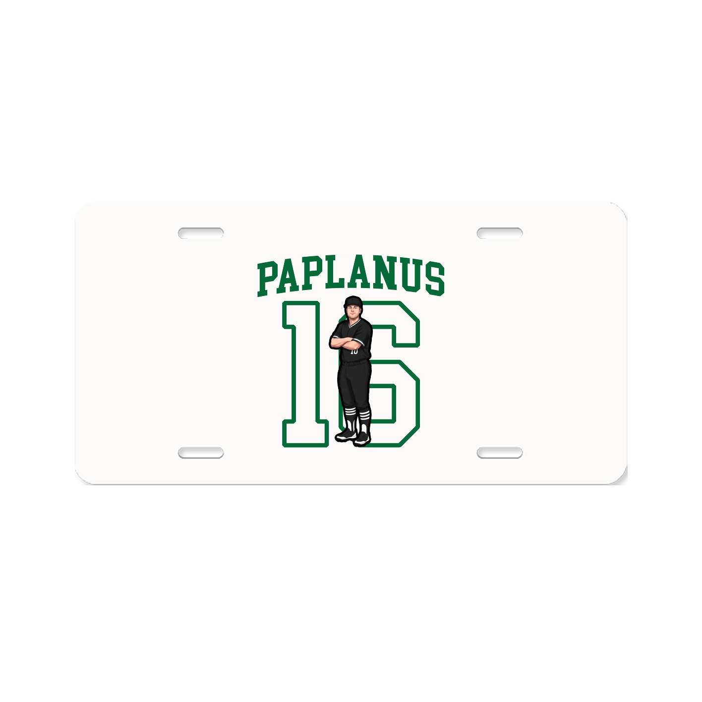 License Plate — Shirsey in Classic
